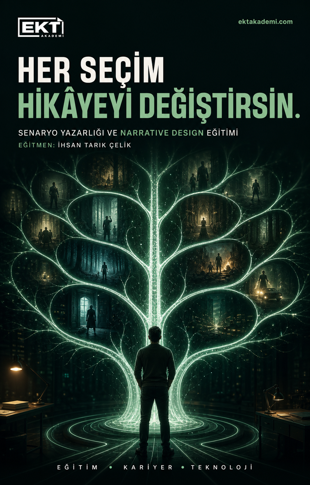 Senaryo Yazarlığı ve Narrative Design Eğitimi program görseli