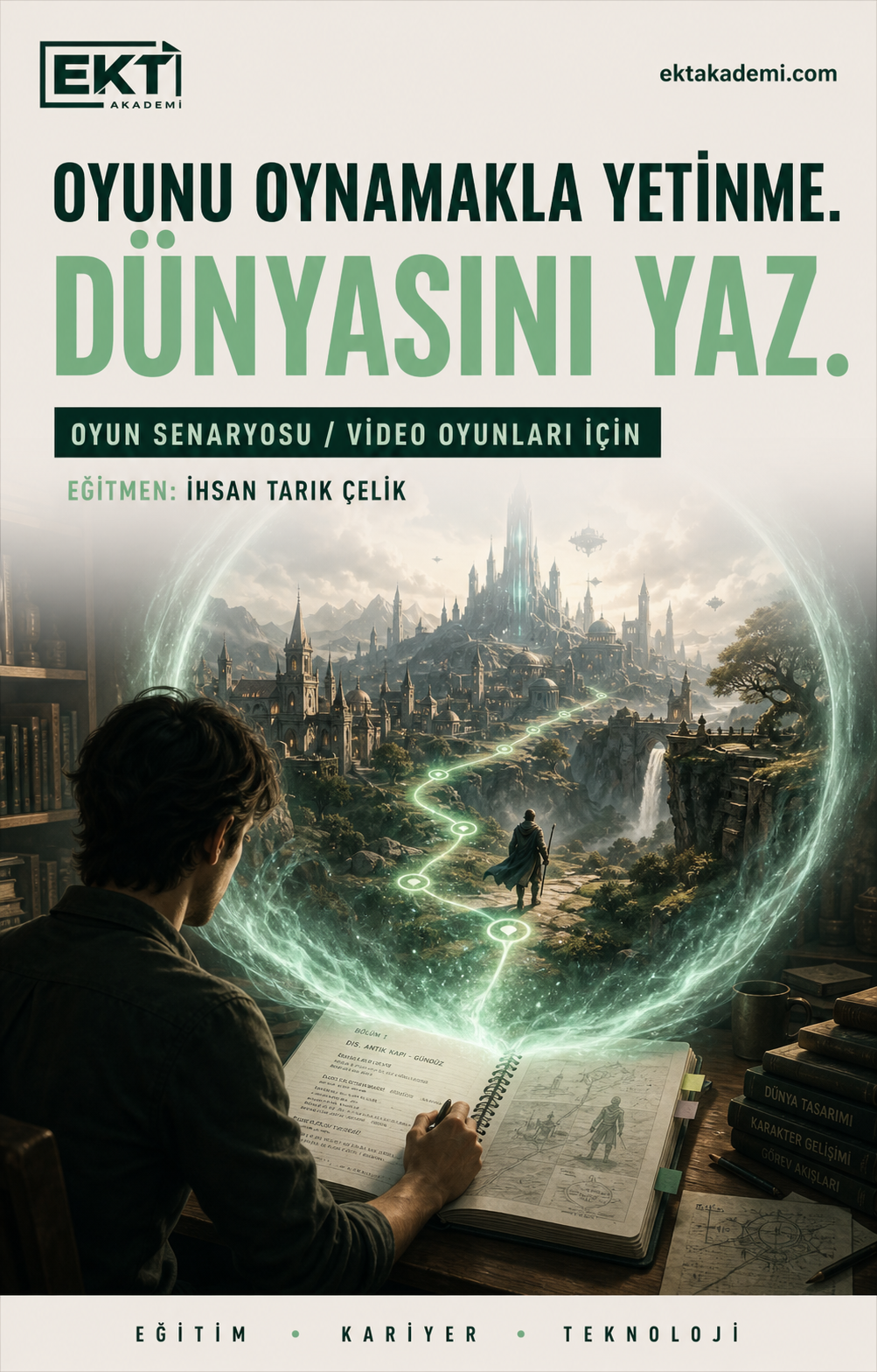 Video Oyunları İçin Oyun Senaryosu Eğitimi program görseli